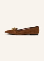 Pretty Ballerinas Ballet flats ANGELIS , Color: DARK BROWN (Image 1)