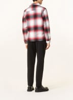 HUGO Overshirt ENALU, Farbe: DUNKELROT/ WEISS/ SCHWARZ (Bild 1)