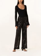 MRS & HUGS Trousers with sequins, Color: BLACK (Image 1)