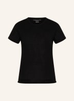 MAJESTIC FILATURES T-shirt made of cashmere, Color: BLACK (Image 1)