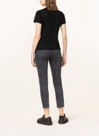MAJESTIC FILATURES T-shirt made of cashmere, Color: BLACK (Image 1)