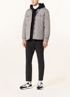 People of Shibuya Overshirt KISO, Color: GRAY (Image 1)