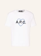A.P.C. T-shirt AMORE , Color: WHITE (Image 1)
