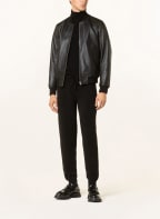 hannes roether Knit trousers in jogger style, Color: BLACK (Image 1)