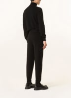hannes roether Knit trousers in jogger style, Color: BLACK (Image 1)
