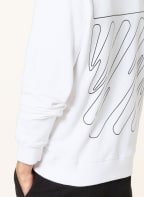 Off-White Oversized-Sweatshirt, Farbe: WEISS (Bild 1)