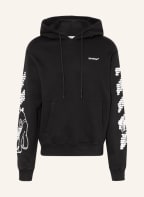 Off-White Oversized-Hoodie, Farbe: SCHWARZ (Bild 1)