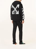 Off-White Oversized-Hoodie, Farbe: SCHWARZ (Bild 1)