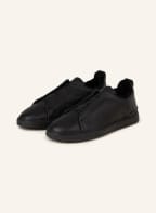 ZEGNA Slip-on-Sneaker TRIPLE STITCH, Farbe: SCHWARZ (Bild 1)
