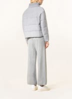 FABIANA FILIPPI Quilted jacket with merino wool and sequins, Color: GRAY (Image 1)