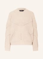 FABIANA FILIPPI Oversized sweater made of cashmere, Color: CREAM (Image 1)