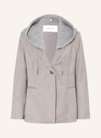 FABIANA FILIPPI Blazer mit abnehmbarer Kapuze, Farbe: BEIGE/ CREME (Bild 1)