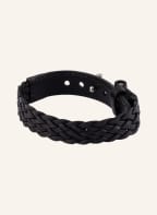 TOM FORD Lederarmband, Farbe: SCHWARZ/ SILBER (Bild 1)
