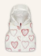 MONCLER enfant Kunstfell-Weste ADOLIS, Farbe: ECRU (Bild 1)