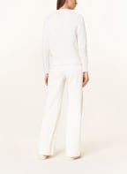 ALLUDE Strickjacke mit Cashmere, Farbe: WEISS (Bild 1)