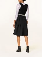 AlpenHERZ Dirndl JULA aus Leinen, Farbe: SCHWARZ/ BEIGE (Bild 1)