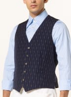GUCCI Suit vest , Color: DARK BLUE/ CAMEL (Image 1)