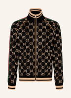 GUCCI Sweat jacket with tuxedo stripes , Color: BLACK (Image 1)
