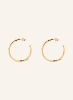 FENDI Creolen, Farbe: GOLD/ WEISS (Bild 1)