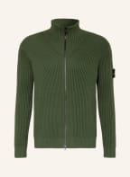 STONE ISLAND Cardigan, Color: DARK GREEN (Image 1)