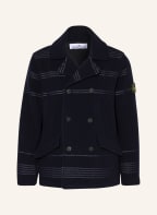 STONE ISLAND Pea coat, Color: DARK BLUE (Image 1)