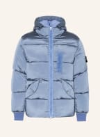 STONE ISLAND Down jacket , Color: BLUE GRAY (Image 1)