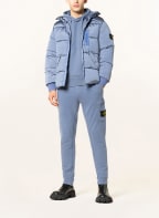 STONE ISLAND Down jacket , Color: BLUE GRAY (Image 1)