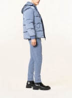 STONE ISLAND Down jacket , Color: BLUE GRAY (Image 1)