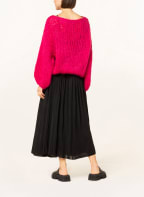 SMINFINITY Strickrock mit Seide, Farbe: SCHWARZ (Bild 1)