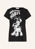 Princess GOES HOLLYWOOD T-Shirt mit Schmucksteinen und Pailletten , Farbe: SCHWARZ (Bild 1)