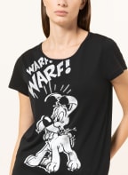 Princess GOES HOLLYWOOD T-Shirt mit Schmucksteinen und Pailletten , Farbe: SCHWARZ (Bild 1)