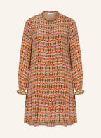 FrogBox Kleid , Farbe: ROT/ DUNKELGELB/ COGNAC (Bild 1)