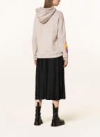 FrogBox Oversized-Hoodie mit Schmucksteinen, Farbe: BEIGE (Bild 1)