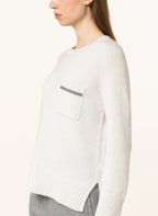 HEMISPHERE Cashmere-Pullover, Farbe: HELLGRAU (Bild 1)