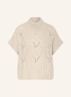 HEMISPHERE Cashmere sweater vest with glitter thread , Color: BEIGE (Image 1)