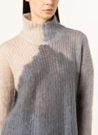 HEMISPHERE Pullover mit Mohair, Farbe: GRAU/ HELLGRAU/ ECRU (Bild 1)