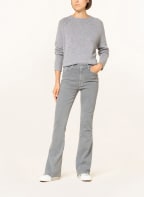 MOTHER Flared jeans THE WEEKENDER FRAY, Color: lead grey hellgrau (Image 1)