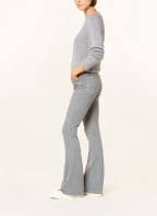 MOTHER Flared jeans THE WEEKENDER FRAY, Color: lead grey hellgrau (Image 1)