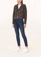 POLO RALPH LAUREN Lederjacke, Farbe: TAUPE (Bild 1)
