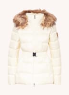POLO RALPH LAUREN Down jacket with detachable faux fur , Color: ECRU (Image 1)