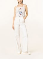 POLO RALPH LAUREN Stricktop mit Stickereien , Farbe: CREME (Bild 1)