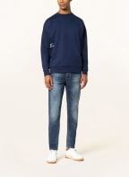 GOLDGARN DENIM Oversized sweatshirt THE BASIC, Color: DARK BLUE (Image 1)