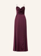 unique Abendkleid mit Schmucksteinen und Stola , Farbe: FUCHSIA (Bild 1)