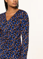 flowers for friends Jerseykleid , Farbe: SCHWARZ/ BLAU/ ORANGE (Bild 1)
