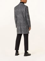 BOSS Coat HYDE, Color: BLACK/ WHITE (Image 1)