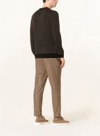 BOSS Pullover LEUGENIO, Farbe: KHAKI/ SCHWARZ (Bild 1)