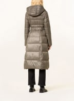 PATRIZIA PEPE Steppmantel mit abnehmbarer Kapuze, Farbe: KHAKI (Bild 1)