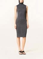 MRS & HUGS Knit dress with glitter thread , Color: BLACK (Image 1)