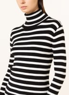 MRS & HUGS Rollkragenpullover , Farbe: SCHWARZ/ WEISS (Bild 1)
