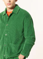 American Vintage Corduroy overshirt, Color: GREEN (Image 1)
